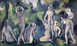 Grupp av badande - Paul Cézanne