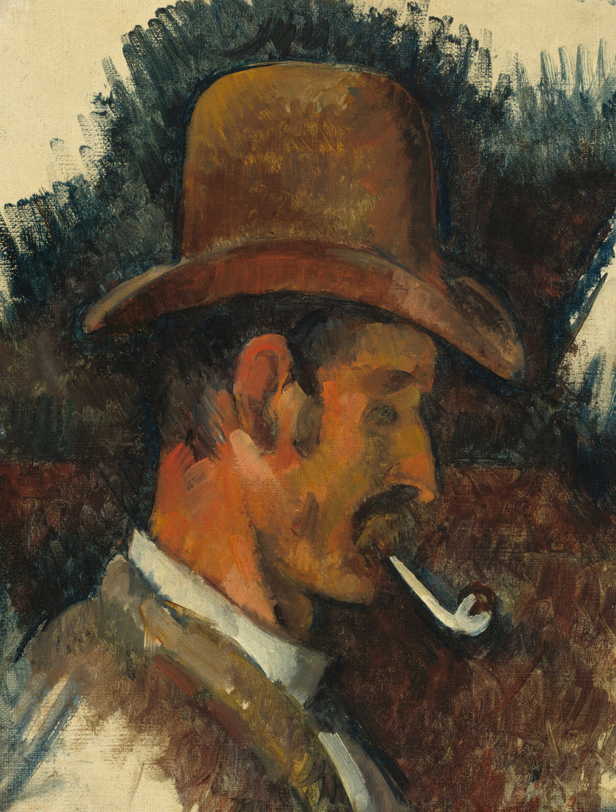 Mannen med pipan - Paul Cézanne