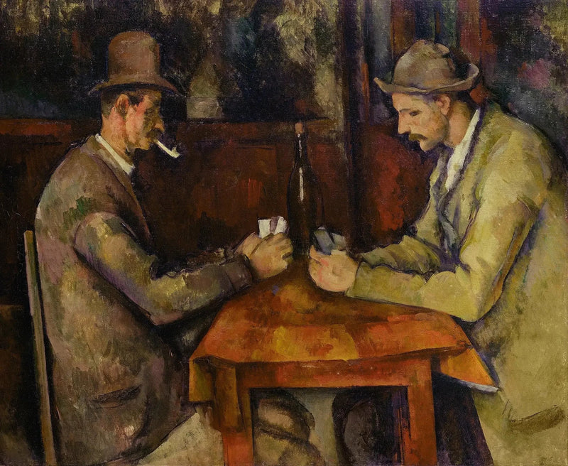 Kortspelarna - Paul Cézanne
