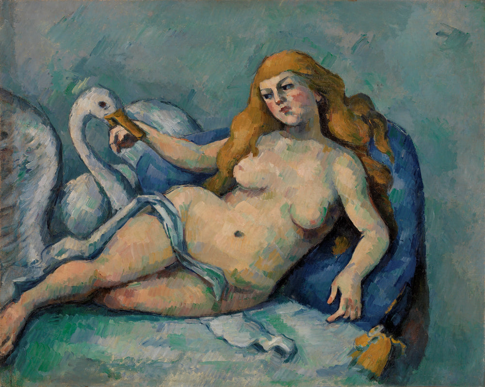 Léda au cygne vers 1880 Paul Cézanne Barnes Foundation BF36 – reproduction peinture à l’huile sur toile