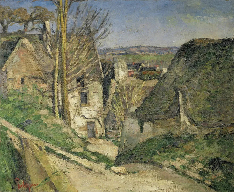 Hängmannens hus - Paul Cézanne