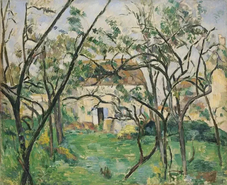 Det rustika huset - Paul Cézanne