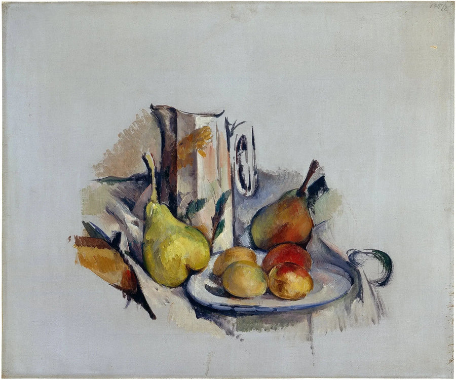 Stilleben med kanna - Paul Cézanne