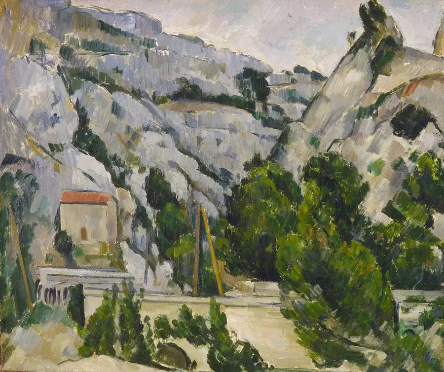 Viadukten vid l'Estaque - Paul Cézanne