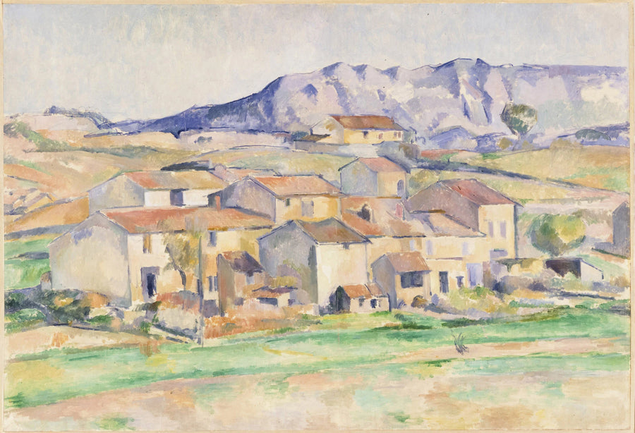 By vid Payennet nära Gardanne - Paul Cézanne