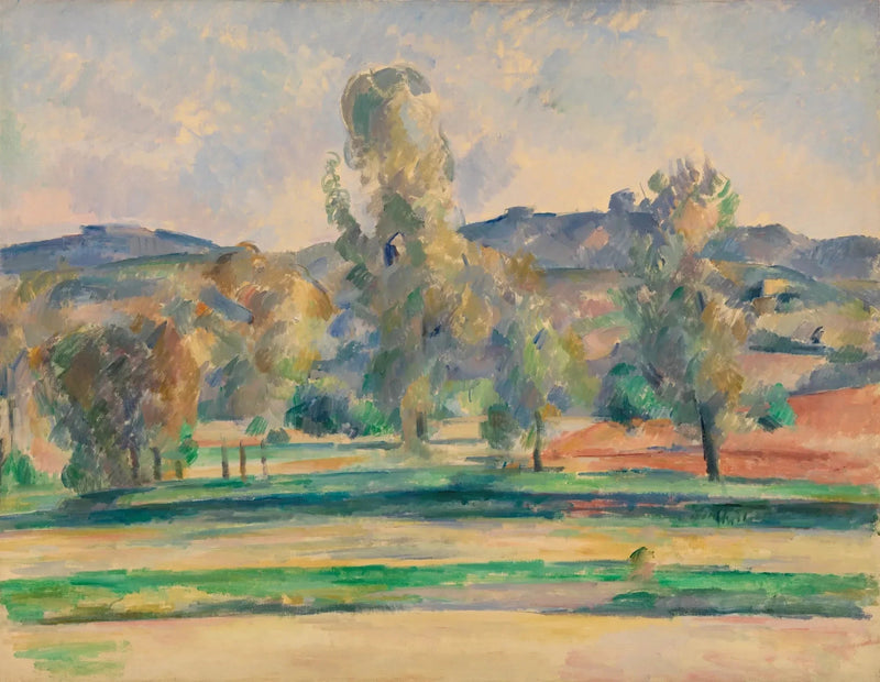 Höstlandskap - Paul Cézanne