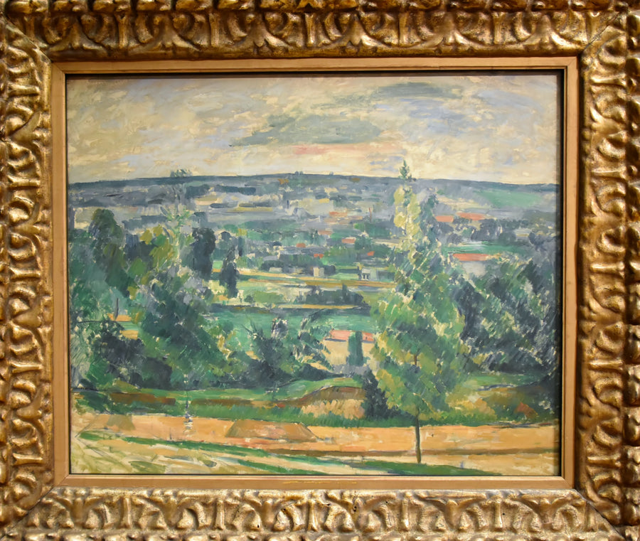 Landskap nära Melun - Paul Cézanne