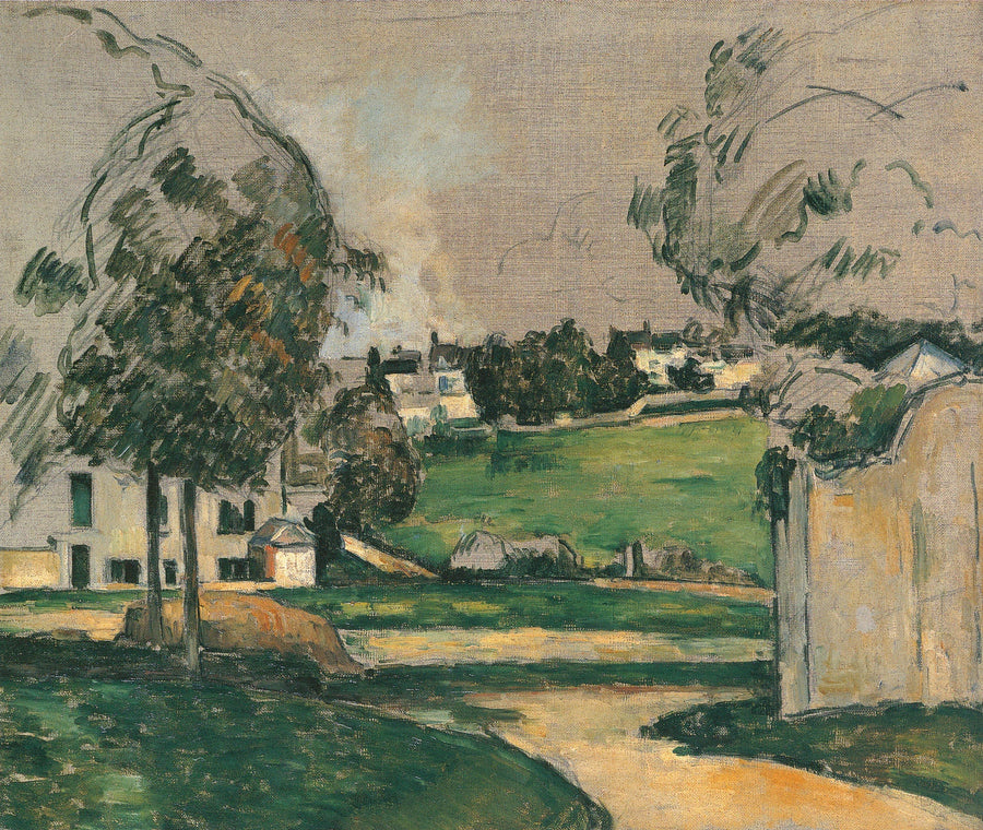 Nordligt landskap - Paul Cézanne