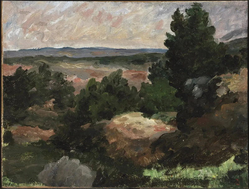 Landskap - Paul Cézanne