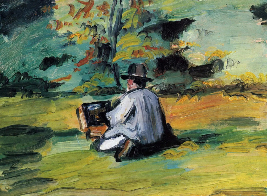 En målare i arbete - Paul Cézanne