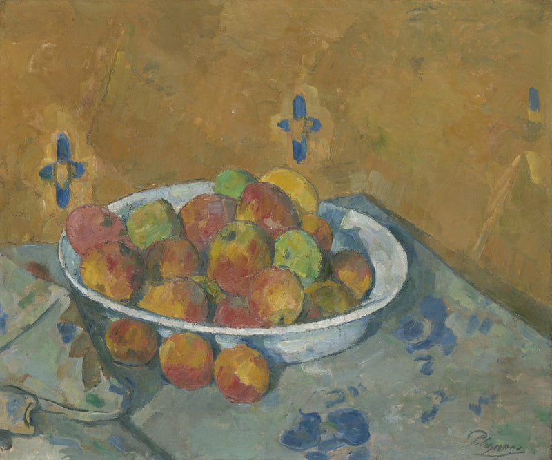 Äppeltallriken - Paul Cézanne