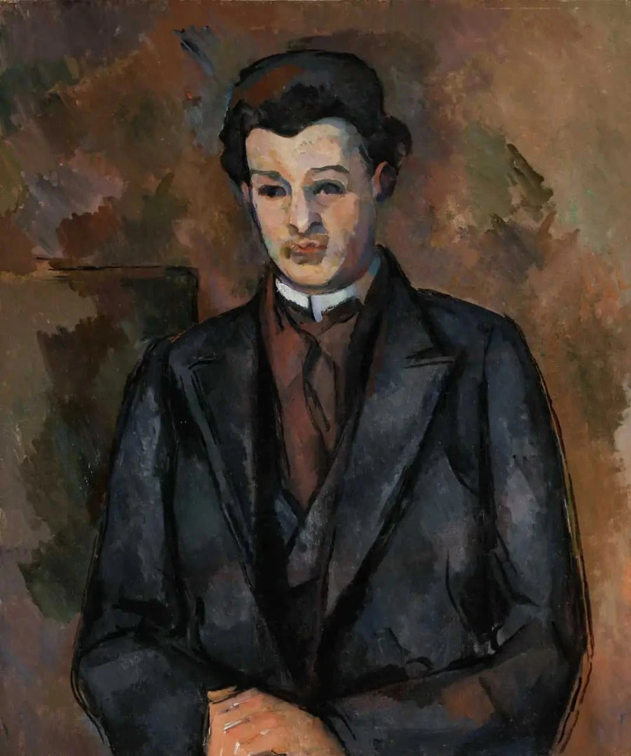 Porträtt av Alfred Hauge - Paul Cézanne