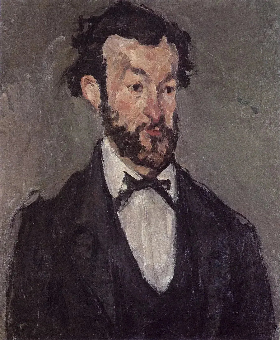 Porträtt av Antony Valabregue - Paul Cézanne