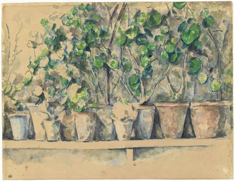 Blomkrukorna - Paul Cézanne