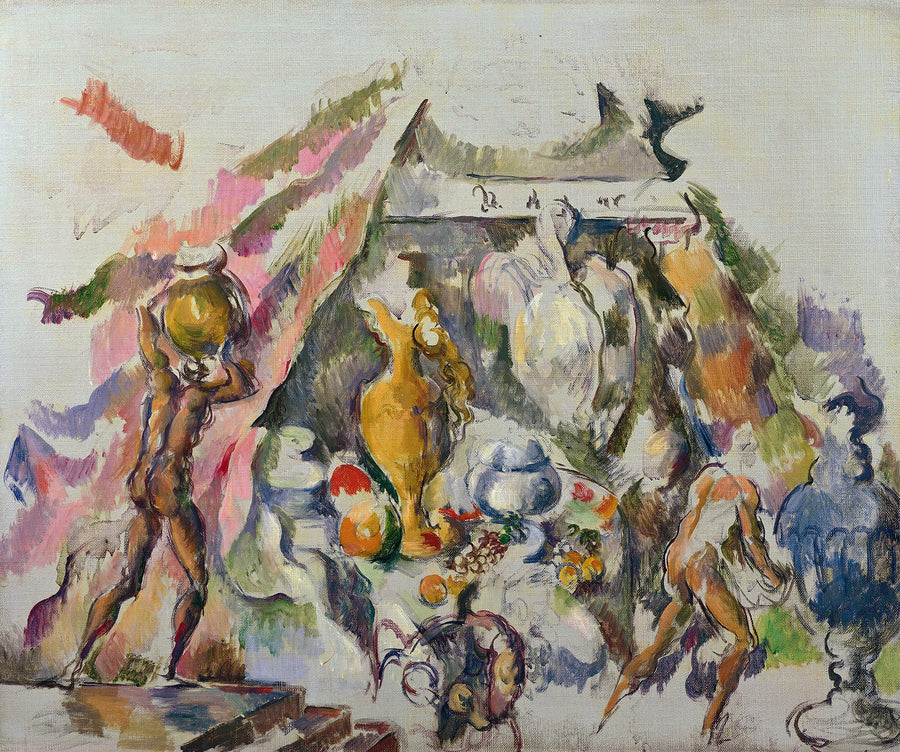 Förberedelsen av banketten - Paul Cézanne