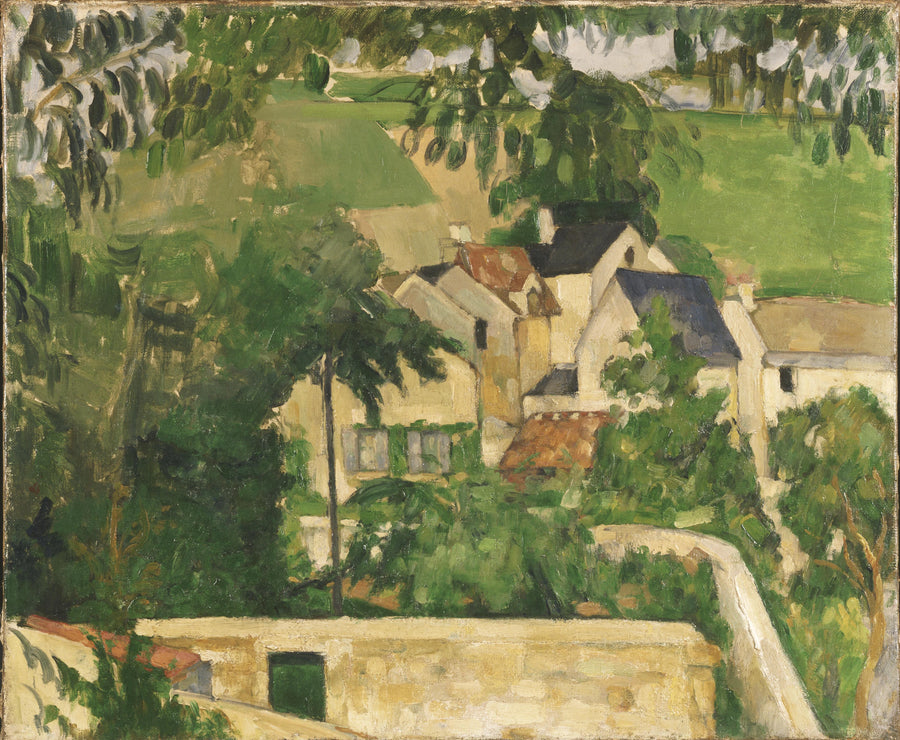 Kvarteret med ugnen i Auvers-sur-Oise - Paul Cézanne