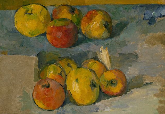 Några äpplen - Paul Cézanne