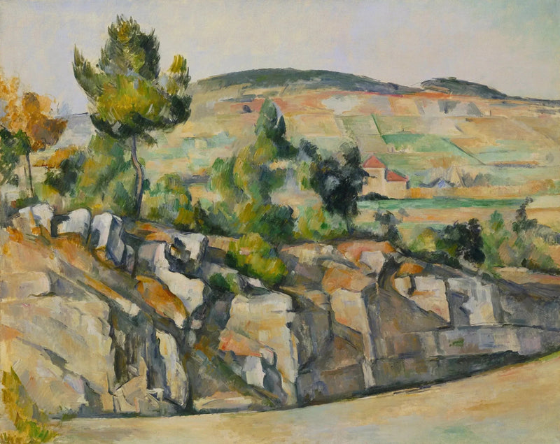 Vägen i Provence - Paul Cézanne