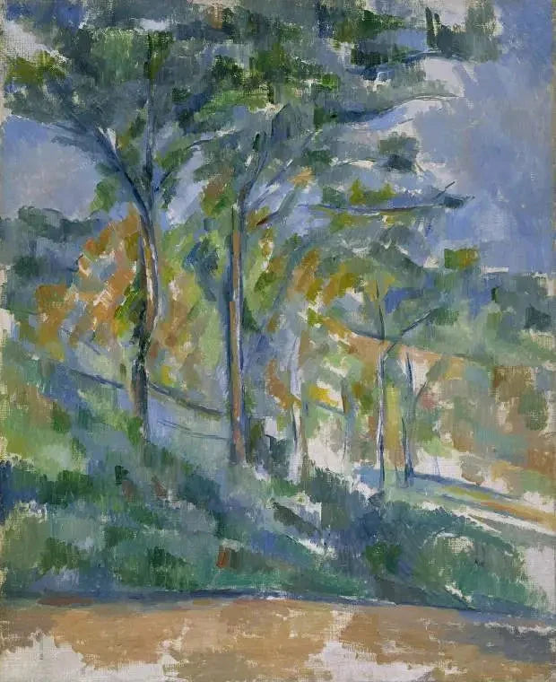 Undervegetation – Skogen - Paul Cézanne