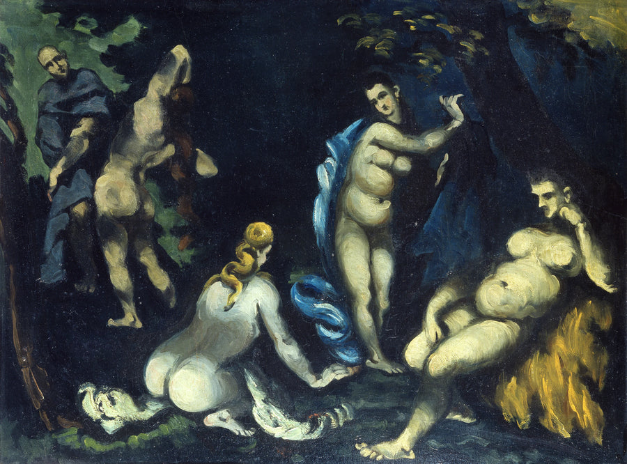 Frestelsen av helige Antonius - Paul Cézanne