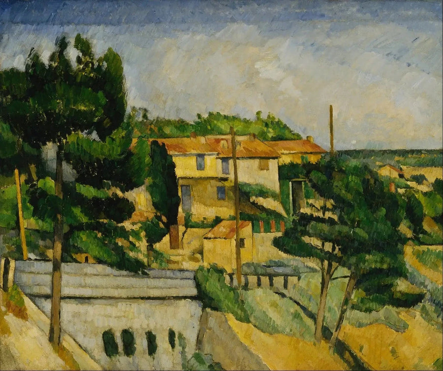 Viadukten vid l'Estaque - Paul Cézanne