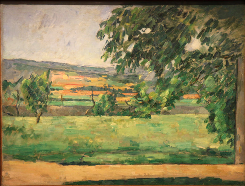 Vy tagen från Jas de Bouffan - Paul Cézanne