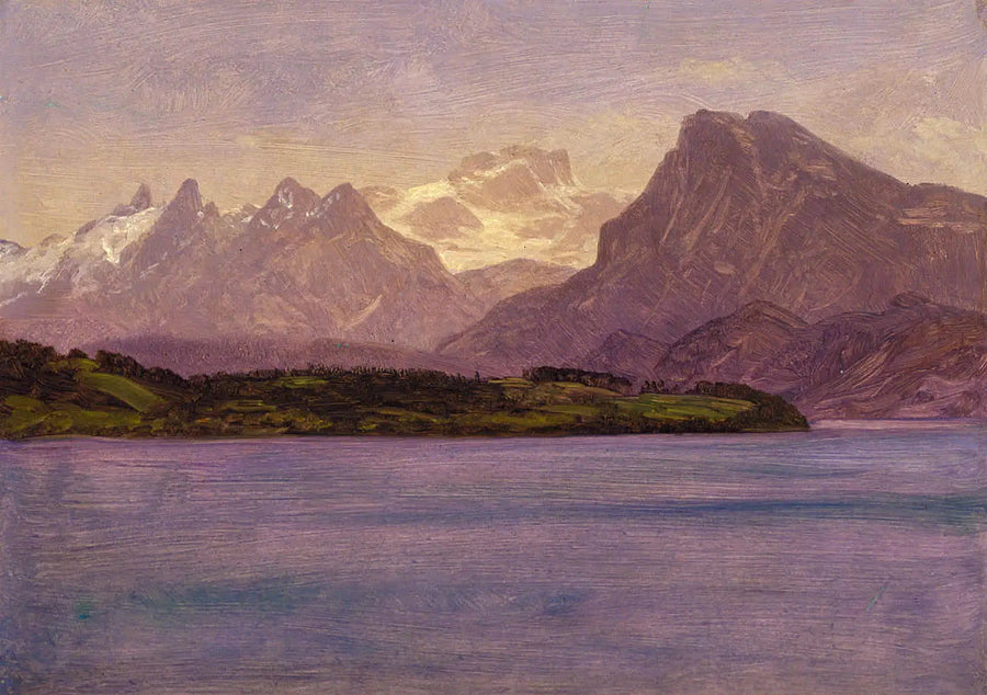 Alaska-kustlinjen - Albert Bierstadt
