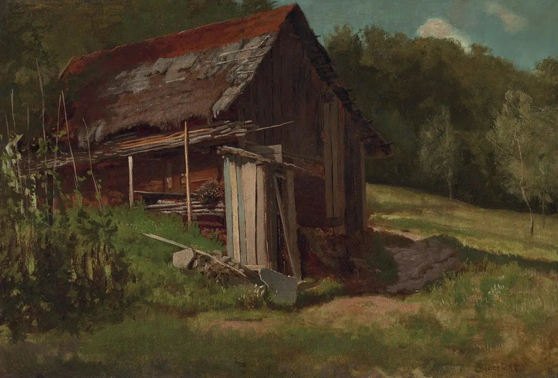 Schweiziskt bergstuga - Albert Bierstadt