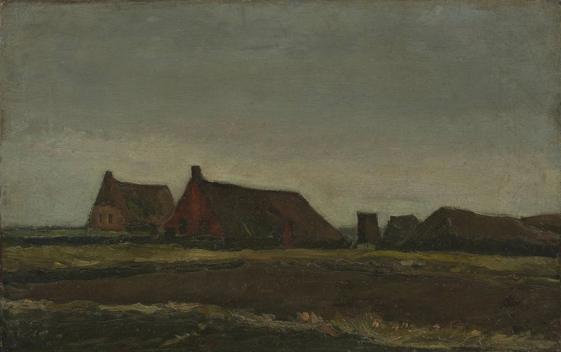 Stugor - Vincent van Gogh