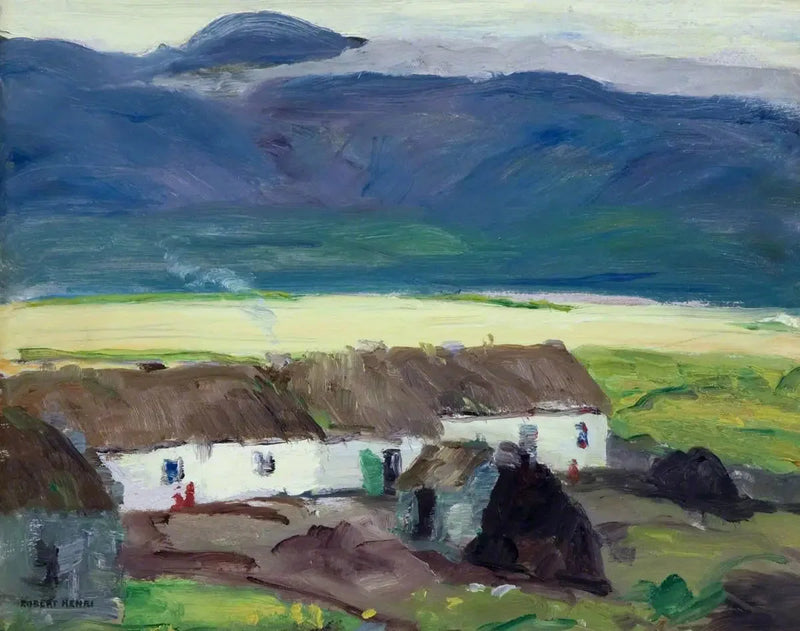 Chalets, Achillön, Mayo län - Robert Henri