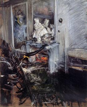 En konstnärs rum - Giovanni Boldini
