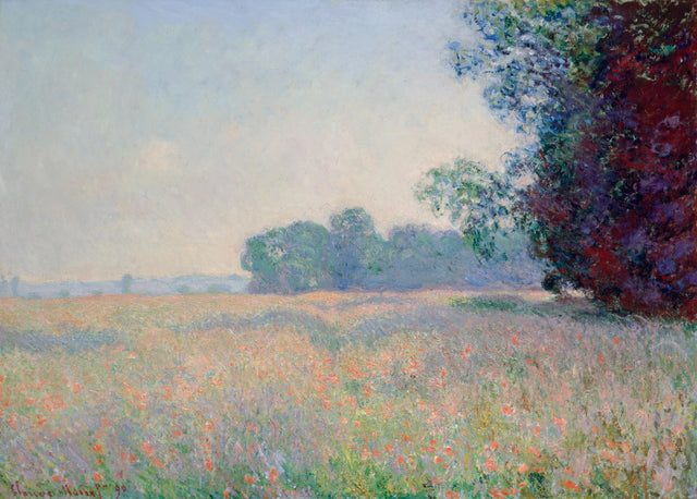 Havrefält W1260 - Claude Monet