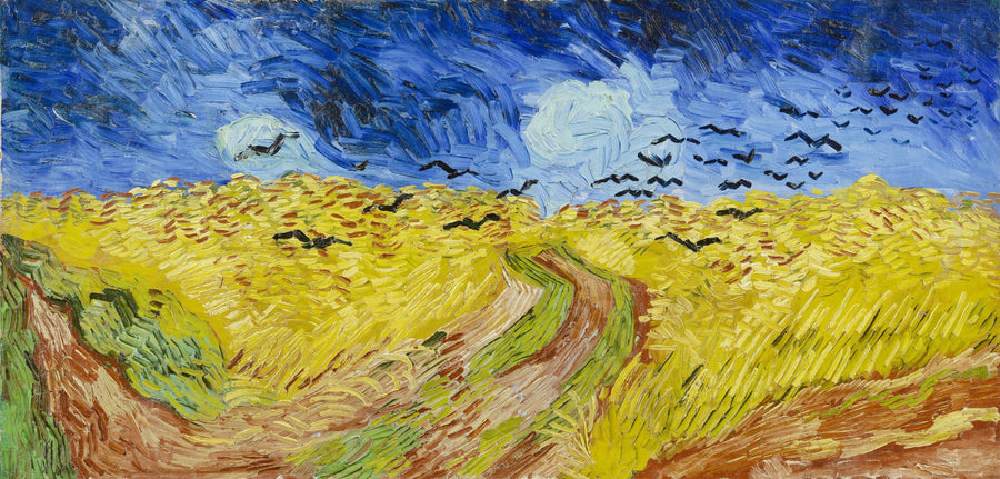 Veteåker med korpar - Vincent van Gogh