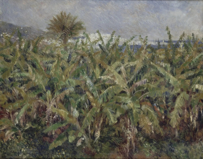 bananfält - Pierre-Auguste Renoir