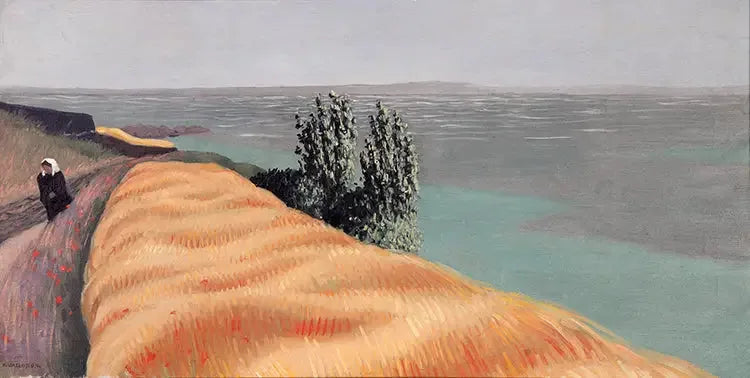 Vall av vete, Locquirec - Félix Vallotton