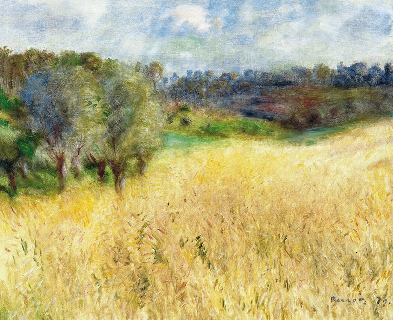 Vetefält - Pierre-Auguste Renoir