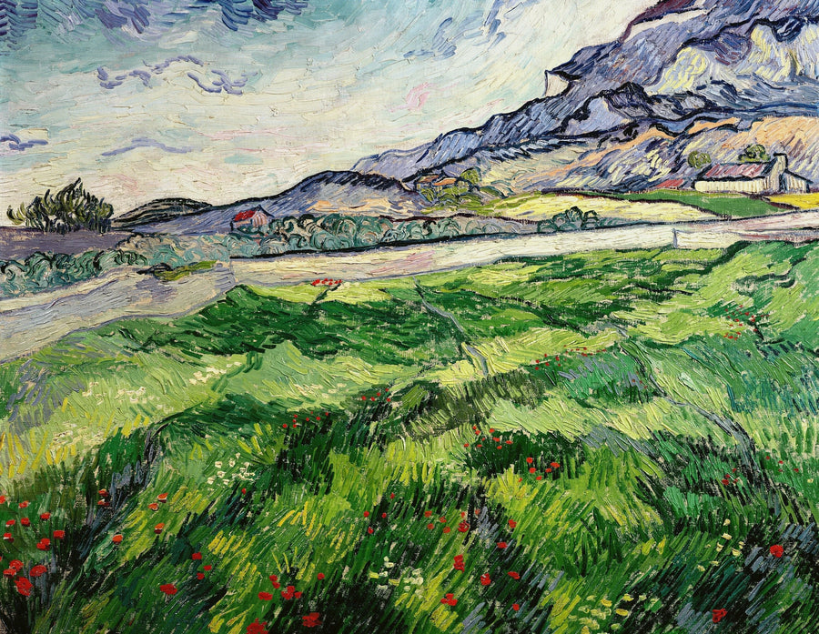 Grönt vetefält - Vincent van Gogh