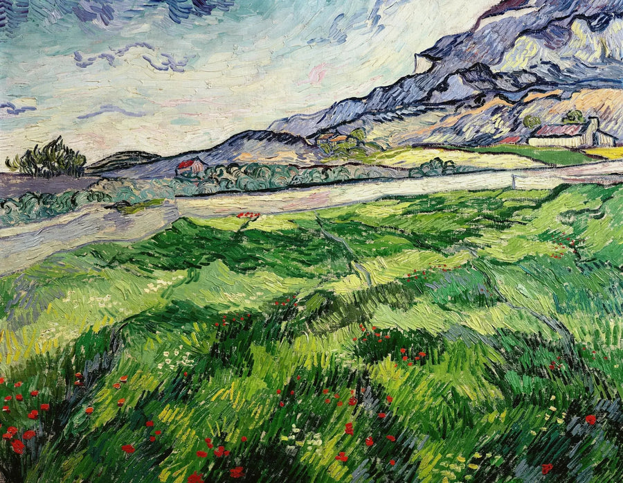 Grönt vetefält - Vincent van Gogh
