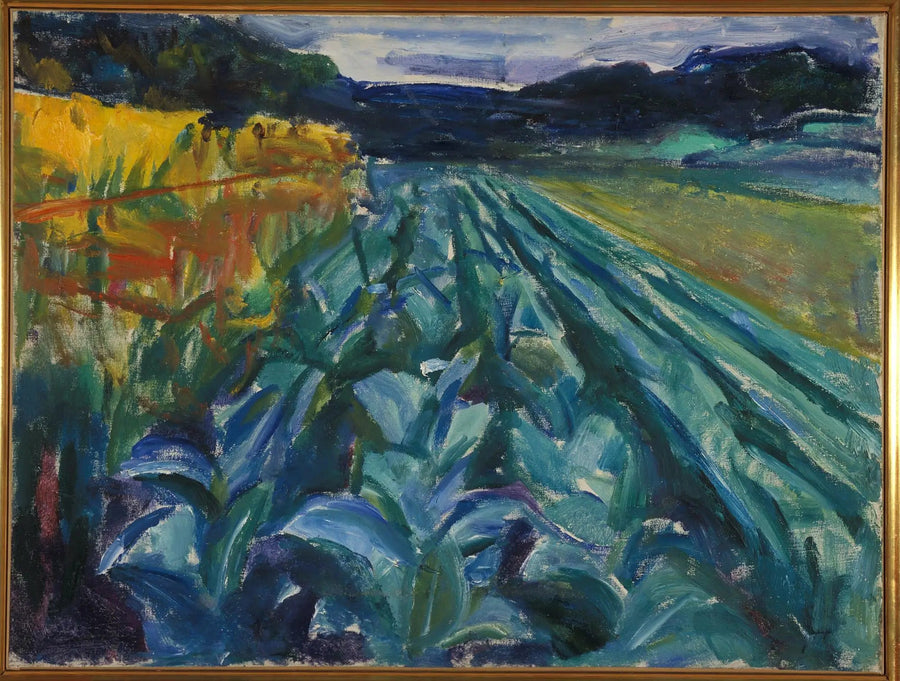 kålfält - Edvard Munch