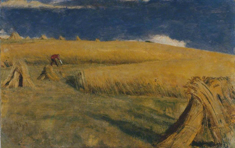 Majsfält i Ewell - William Holman Hunt