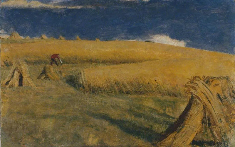 Majsfält i Ewell - William Holman Hunt