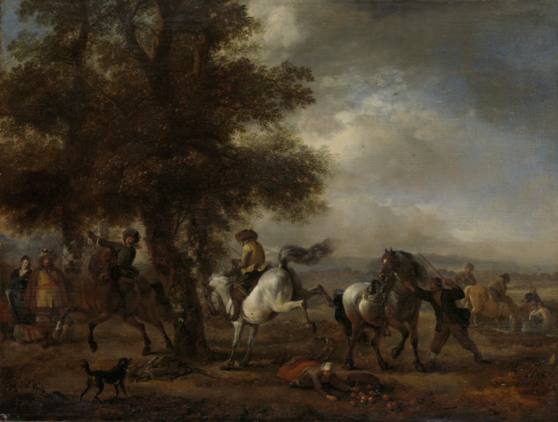 Le champignon frappant - Philips Wouwerman