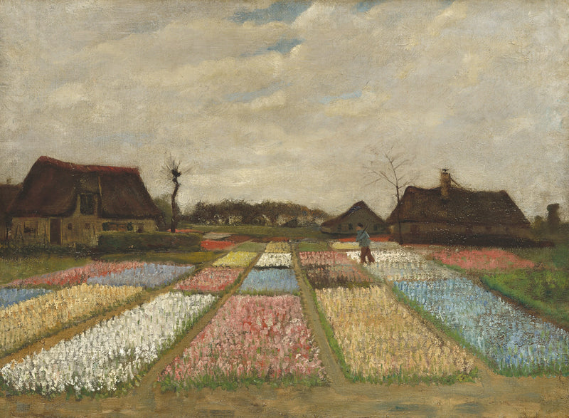Blomsterfält i Holland - Vincent van Gogh