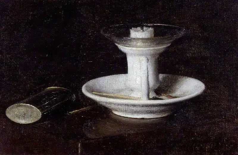 Vitt kristallkrona - Henri Fantin-Latour