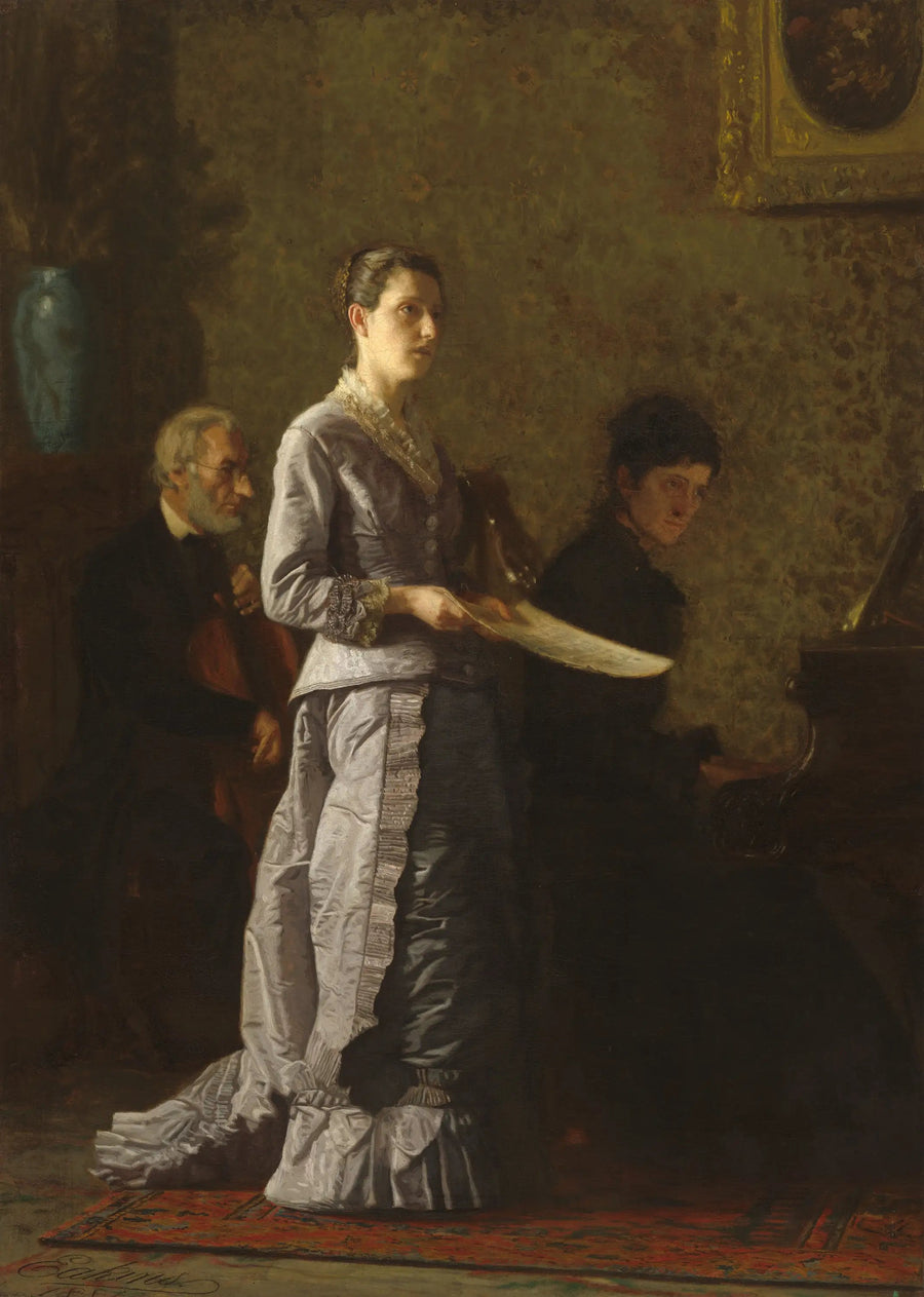 Sjunga en patetisk sång - Thomas Eakins