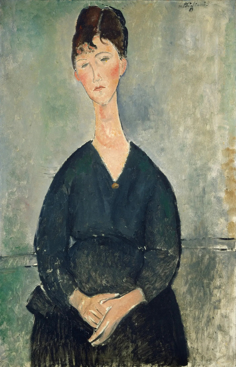 Café-concertsångerska - Amedeo Modigliani