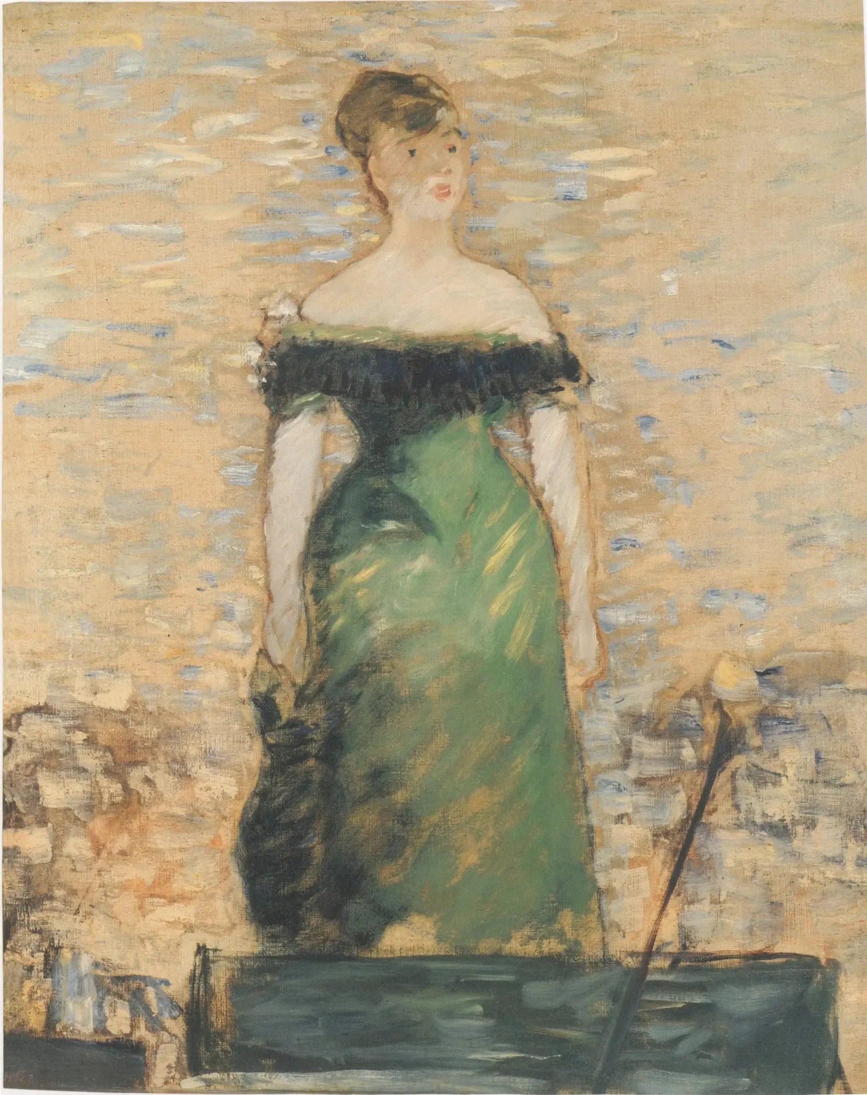 Chanteuse de café-concert - Édouard Manet image 1 tableau peint à l’huile sur toile