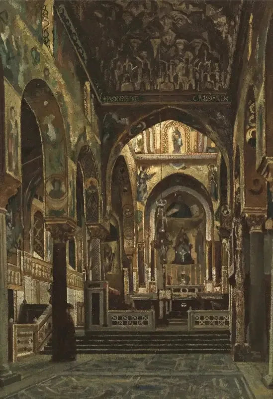 Palatskapellet, Palermo - Frederic Leighton