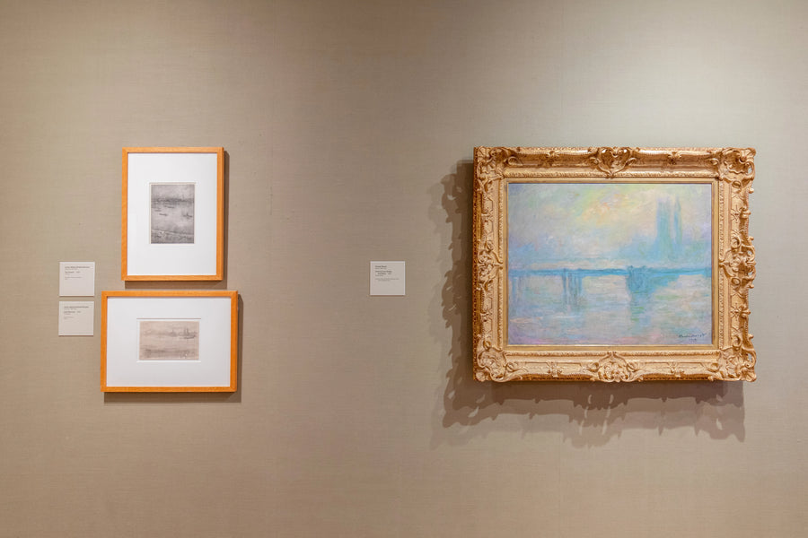 Charing Cross Bridge, dimma - Claude Monet