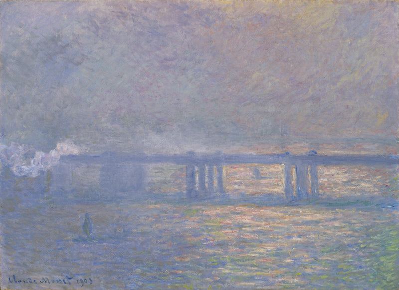 Charing Cross Bridge W1548 - Claude Monet